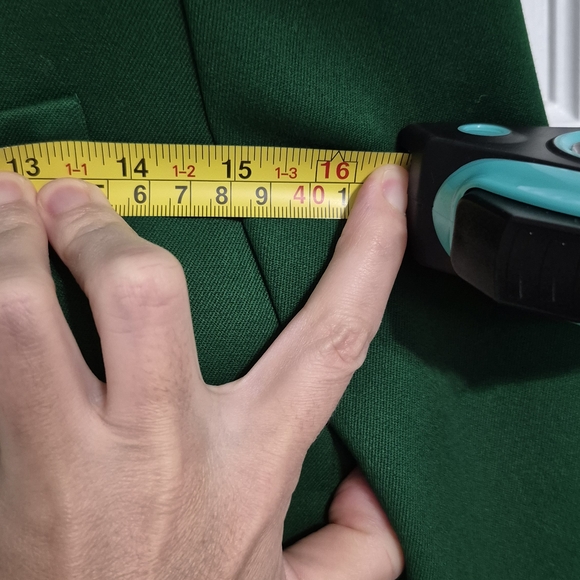 Zara NWOT Emerald Green Blazer Jacket - Picture 14 of 16